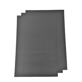 Elastomer Sheet (Olefin Resin), Thickness 0.04 x Width 7.9 x Length 11.8 inches (1.0 x 200 x 300 mm), Pack of 3