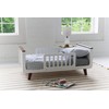 Little Partner New MOD Toddler Bed(White-Espresso)