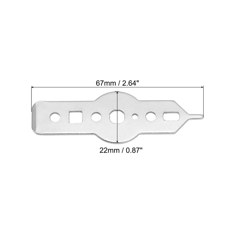 PATIKIL Dart Wrench Tool, 3Pcs Dart Shaft Tightener & Tip