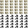 60 Pieces Stainless Steel Sheet Nuts, 30 Sets Screw Nut