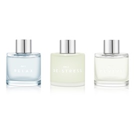 3 Pack Fragrance Reed Diffuser, 50ML Freesia Jasmine Lemongrass Aromatherapy Diffuser Set with 12 Black Fiber Sticks,Air Freshener for Bedroom Bathroom Office