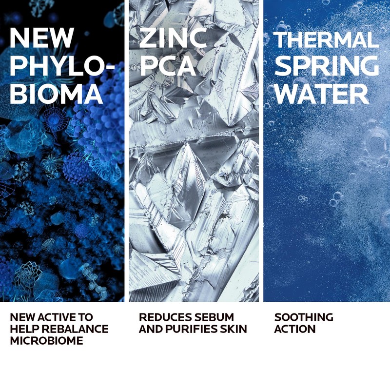 La Roche-Posay Face Wash Gel Cleanser, Effaclar Gentle Purifying Foaming