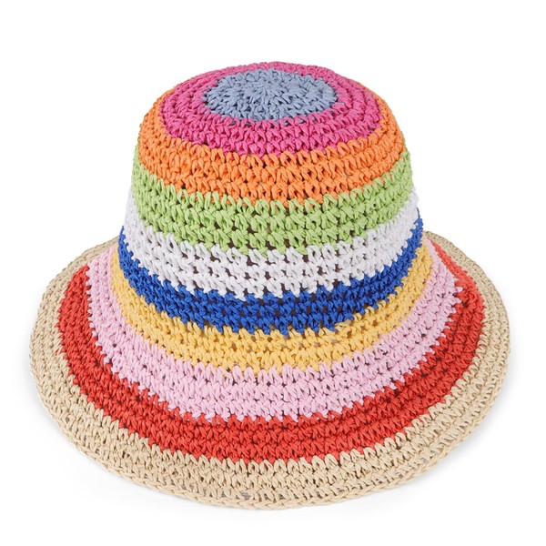 Straw Sun Hats for Women - Packable Foldable Straw Beach