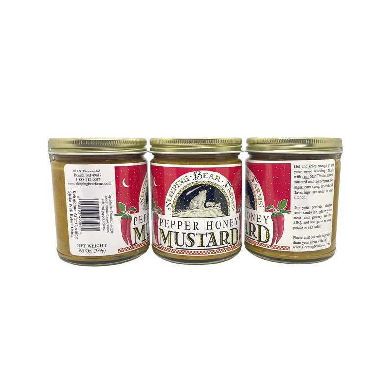 Pepper Honey Mustard 9.5 oz. Jar