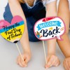 Back to School Photo Booth Props Party Supplies - Funny