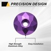 sourcing map 2pcs Bicycle Headset Stem Top Cap 1-1/4" (31.8mm)