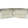 Lawrence Frames Metal Frame, Standard, Silver, 6x4 Double