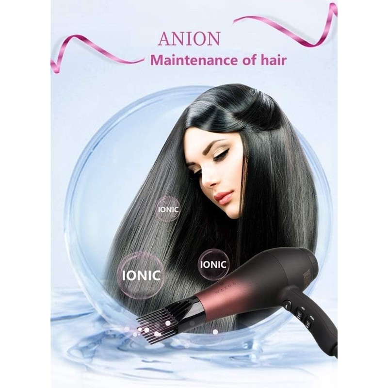 Salon Professional Hair Dryer with Ceramic Tourmaline Ionic & 1875W