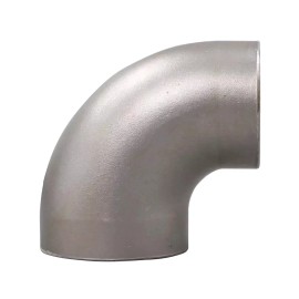 XS-POWER TURBO  3.5"-3" O.D. Cast 304 Stainless Steel 90 Degree Reducer Elbow Pipe Tube