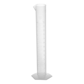 Polylab Probeta De Plástico Cap 250 Ml Uso Industrial-escolar 2pieza