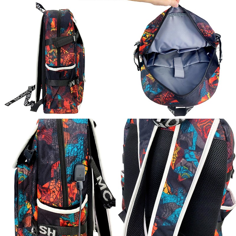 Anime Game Backpack Cartoon School Backpack Travel Bags School Book