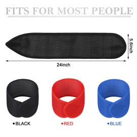 GETUOPT 6 Pieces Mesh Wide Hair Wrap Spa Mesh Facial Headband Adjustable Spa Mesh Headband Adjustable Breathable Non Slip Hair Bands for Girls Women Shower Face Washing Bathing Yoga