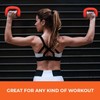 Set of 2 Hand Shaped Neoprene Exercise Workout Jogging Walking