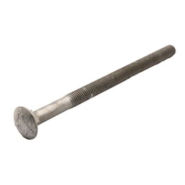 3/4"-10 x 10 Hot Dipped Galvanized Carriage Bolt, Grade A, 6" of Thread, Quantity 20 - by Fastener Depot, LLC