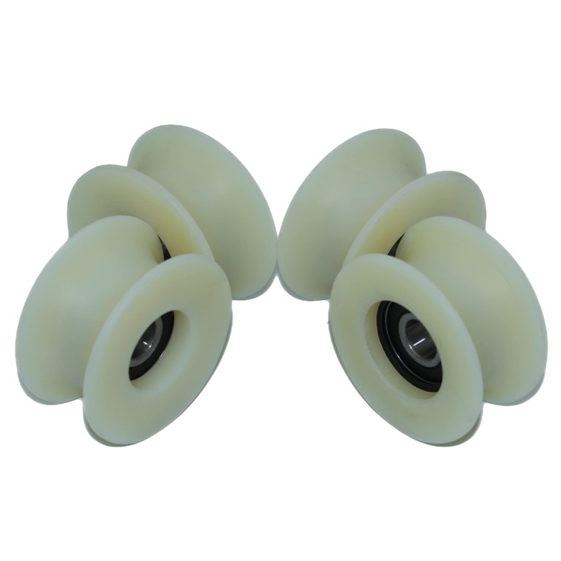 Smart Machines 4 x 60mm Diameter Nylon Pulleys Various Groove