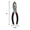 Edward Tools Slip Joint Pliers 6” - Heavy Duty Carbon