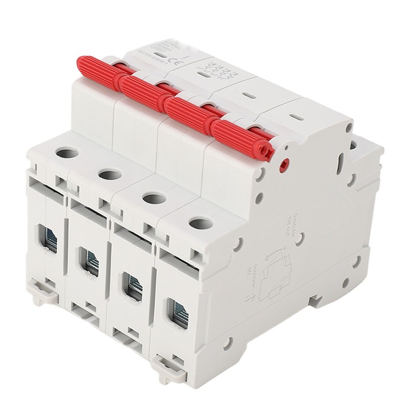 Miniature Circuit Breaker 4P 400V Overload Protection Isolator Switch for