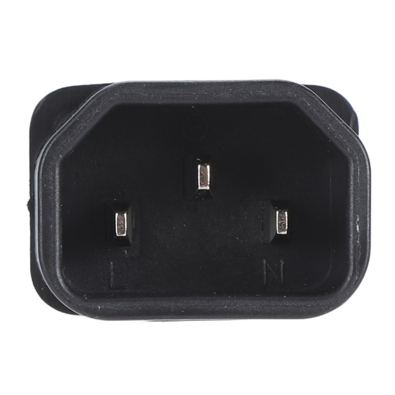 2Pcs IEC320 C14 to IEC320 C21 Power Adapter IEC320 C14