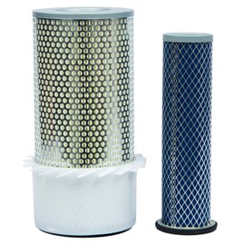 GETOPAUTO 6598362 6598492 Outer Inner Air Filter Set Fit Bobcat Loaders 641 643 645 741 743 751 753 763 773 7753 843 853 1213 S130 S150 S160 S175 S185 S205 T140 T180 T190 1600 Excavators 325 328 331