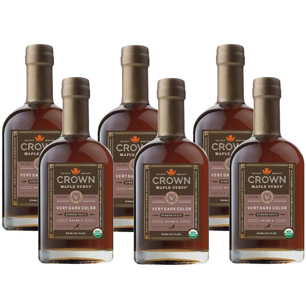 Crown Maple Very Dark Color, Strong Taste, 12.7 Fl Oz,