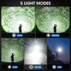 KINGCAESAR 3 Pack Flashlights High Lumens - 90,000 Lumen Super