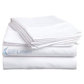 SRP Linen Sale New 4-Piece Sheet Set with 9'' Deep Pocket Solid Pattern, 800 Thread Count Egyptian Cotton