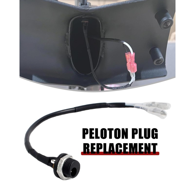 MUGLFPT Fits Peloton Exercise Bike Power Input Cable Plug Connector