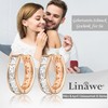 Linawe Small Hoop Earrings, Piercing Ring, Helix Earrings, Nickel-Free Jewellery,