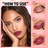 12PCS Matte Lip Liners Pencil Set, Nude Lip Contour Lipliner,