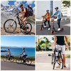 MAJOYLIFE Bicycle Grips 22 mm, Ergonomic Handlebar Grips Bicycle for