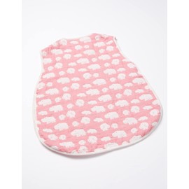 Seikan ELSP-380 PI Sleeper, 6-ply Gauze, 100% Cotton, Elephant Infant, Pink