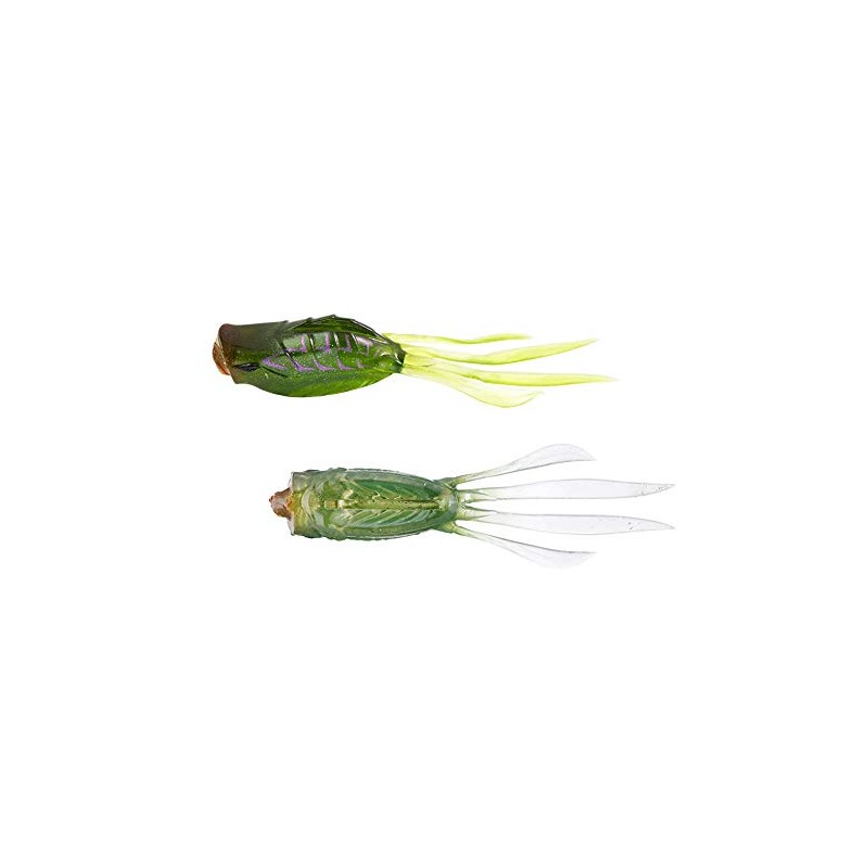 JACKALL Frog RV Rush Hour 3.8" Green Bug
