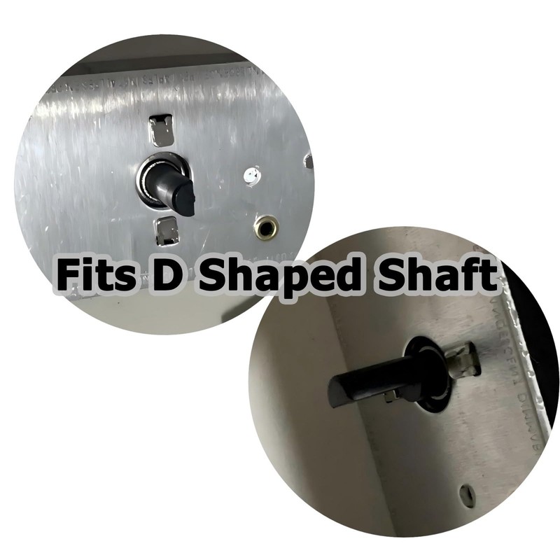 CAMGJORT 26115-W Knobs,Turn The knob of The Device, White (3)