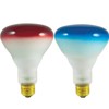 GoodBulb Memorial Day 75-Watt Incandescent Light Bulbs - Red and