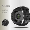 QHBAMD Silicone Watch Bands Compatible for Garmin Instinct 3 AMOLED