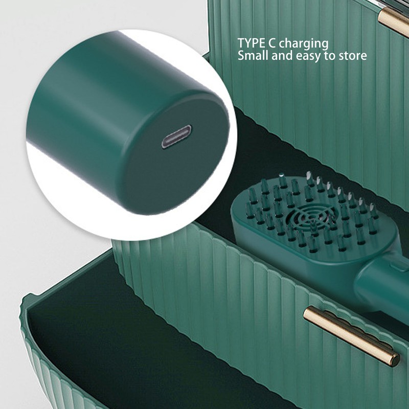 Electric Scalp Massage Brush Frequency Vibration Reduce Dandruff Promote Growth