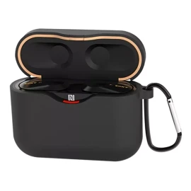 Estuchelandia Funda De Silicona Suave Con Gancho Para Sony Wf 1000xm3