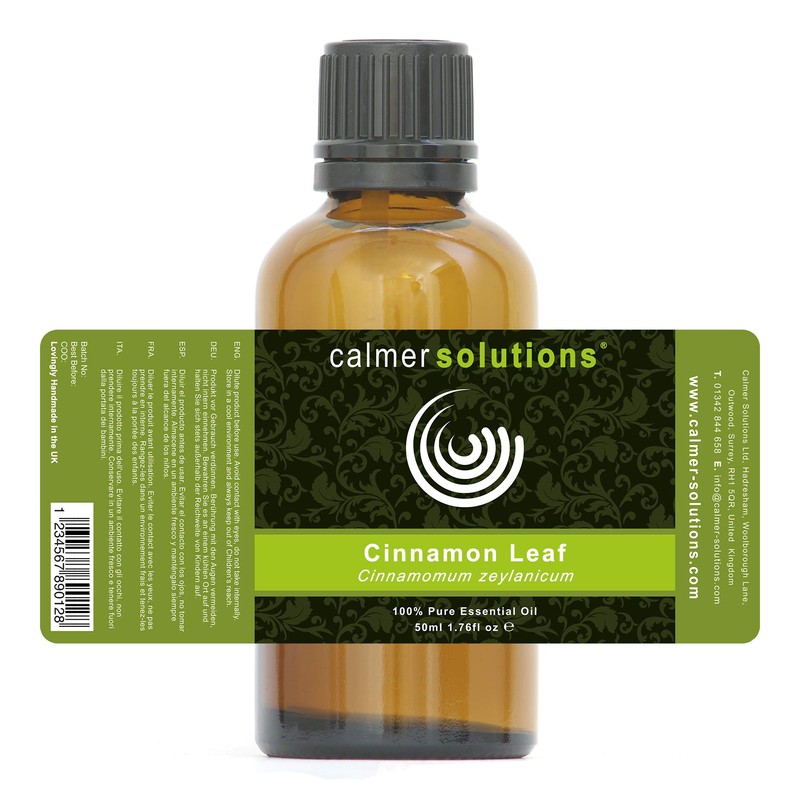 Cinnamon Leaf 100% Pure Essential Aromatherapy Oil 50ml