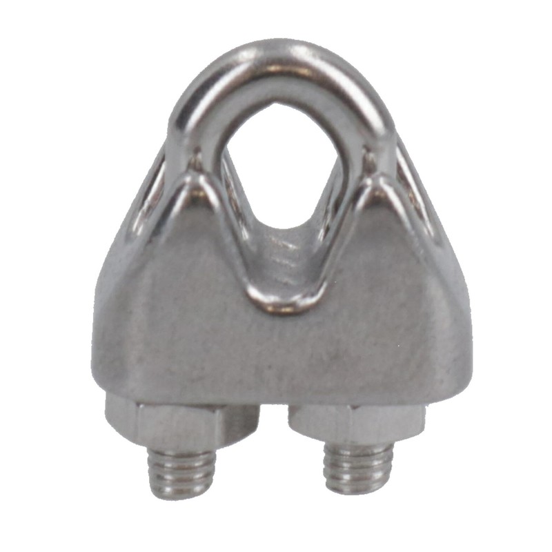 AB Tools 2mm Wire Rope/Cable Grip/Clamp Stainless Steel 316 Marine