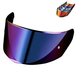 Logto - Compatible con LS2 FF353/320/328/800 cascos de repuesto para casco de motocicleta (arco iris)