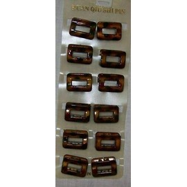 72 Pack Bow Hair Jaw Clips Small Black/Brown Leopard Print (72)