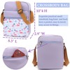 H HIKKER-LINK Lindo bolso cruzado y bolso casual de lona