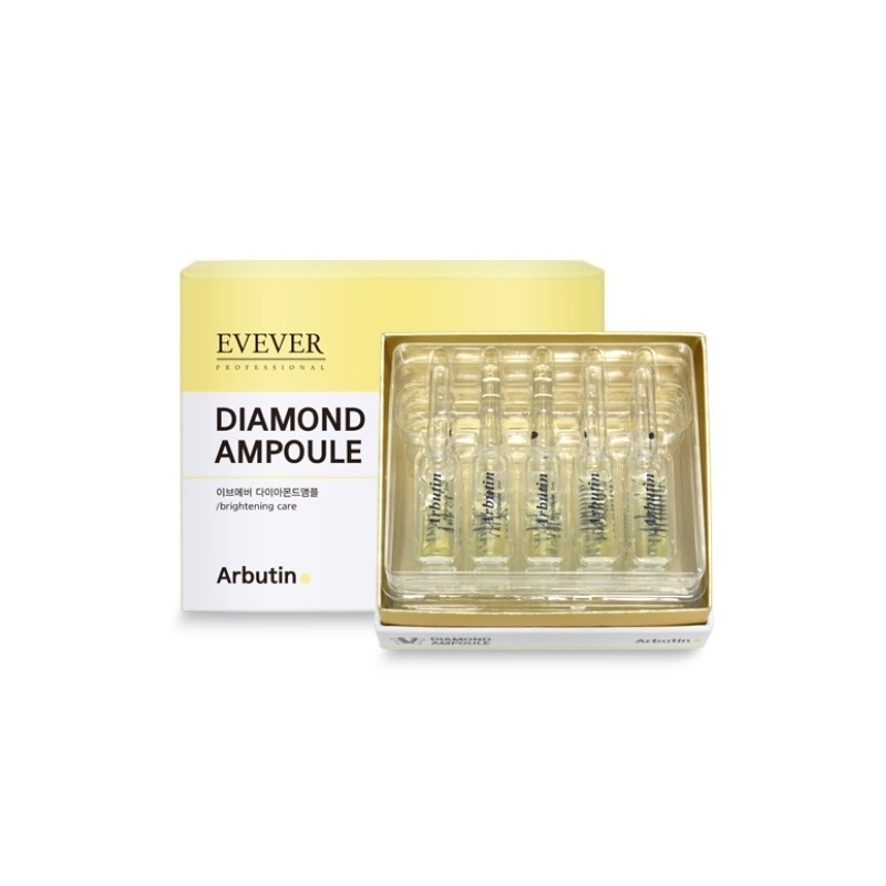 Eveever Diamond Arbutin Ampoule 2mlx20ea (Whitening Aloe + Whitening Ampoule