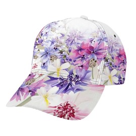 Baseball Caps Pastel Cornflowers Bridal Gentle Floral Wedding Printed Dad Hats Adjustable Fashionable Casual for Women Girls Hat