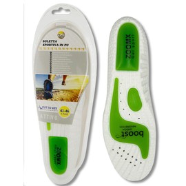 Unisex Insoles for Work Shoes, Cushioning and Shock Absorption, 35-40, 41-46, Cod。6500 (White-1 Pair, 41-46)