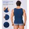 Mens Compression Shirt Vest Workout Tank Tops Abs Abdomen Undershirts