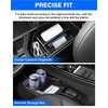 Autorder 2PCS Center Console Organizer for Kia EV6 2022 2023