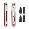 emperoch 2 Pieces Mini Ratchet Wrench Set Ratcheting Screwdriver Wrenches