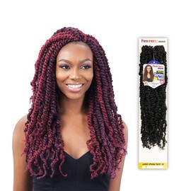 Freetress Synthetic Crochet Braids - LARGE SPRING TWIST 18” (T530)