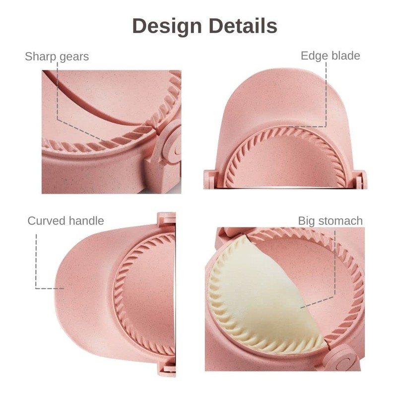 MUMSUNG Empanada Press, 3size (4"+3"+2.6") Professional Dumpling Maker Mold Kit,